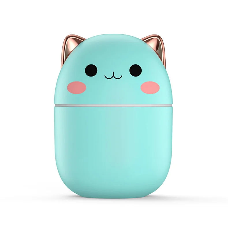 Cute cat Portable Air Humidifier (250ml)