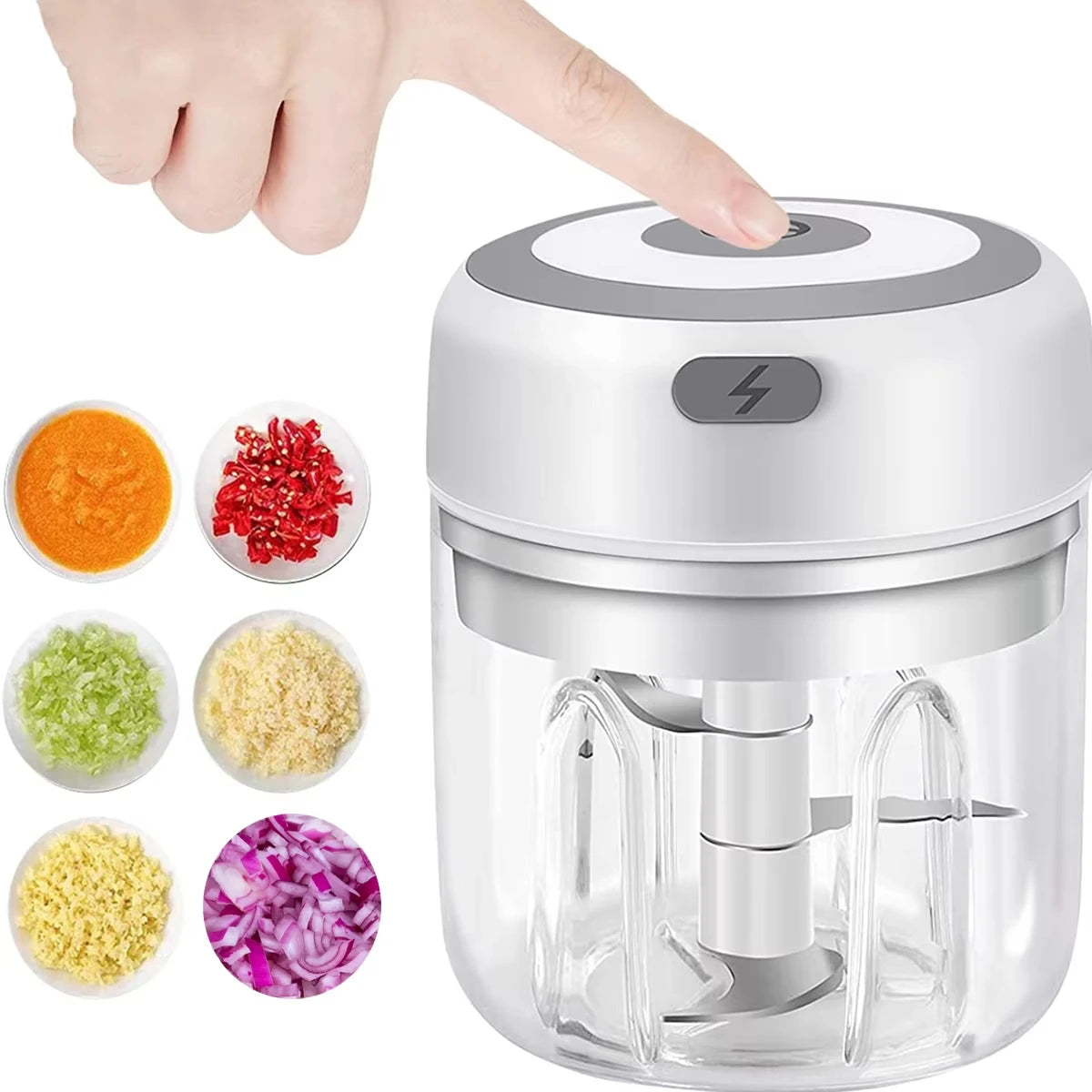 Electric Kitchen Food Chopper (250ml)