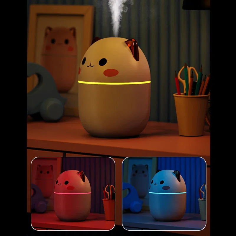 Cute cat Portable Air Humidifier (250ml)