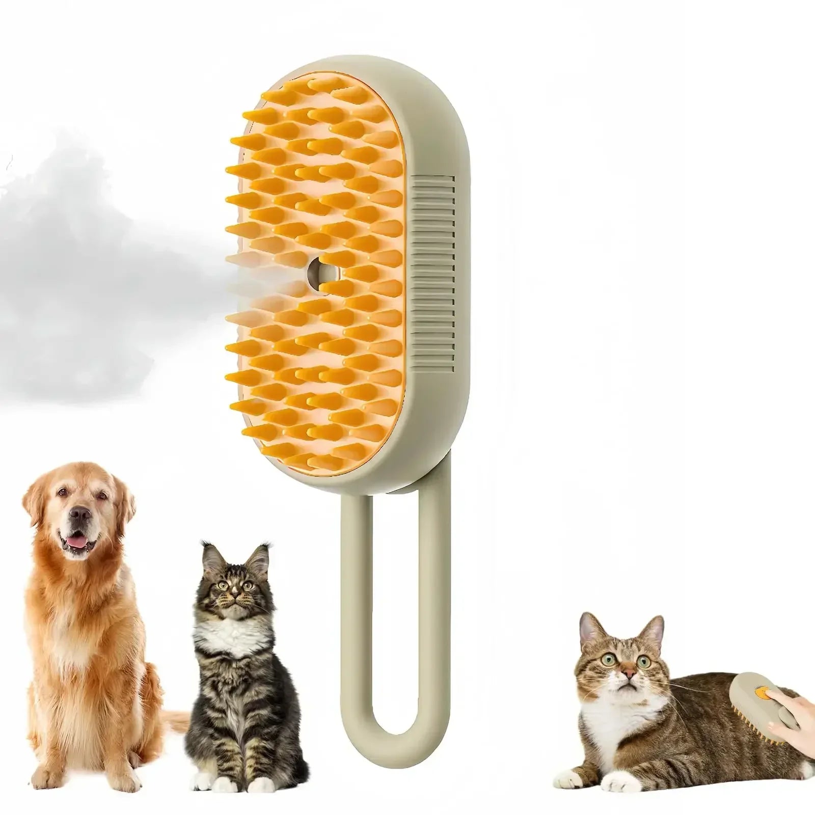 FurEase – Steam Grooming Comb for Pets