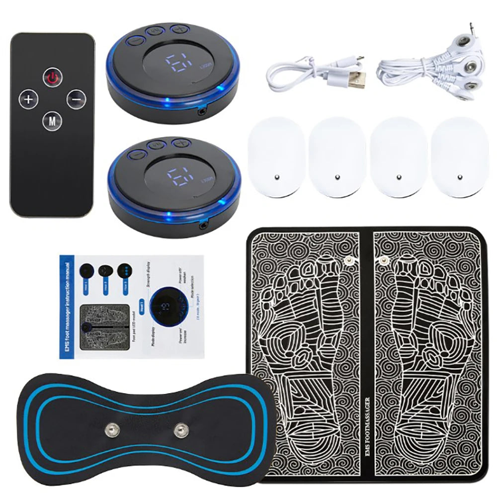 EMS Foot Massage Mat – USB Rechargeable
