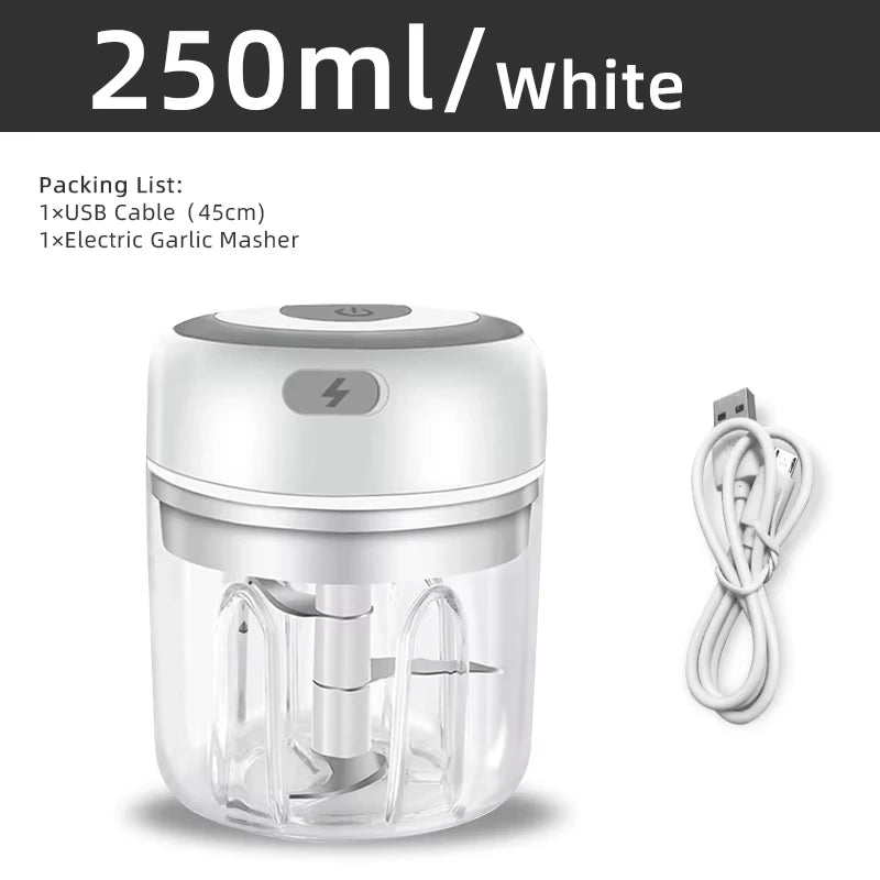 Electric Kitchen Food Chopper (250ml)