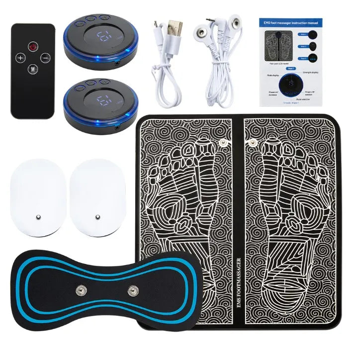 EMS Foot Massage Mat – USB Rechargeable