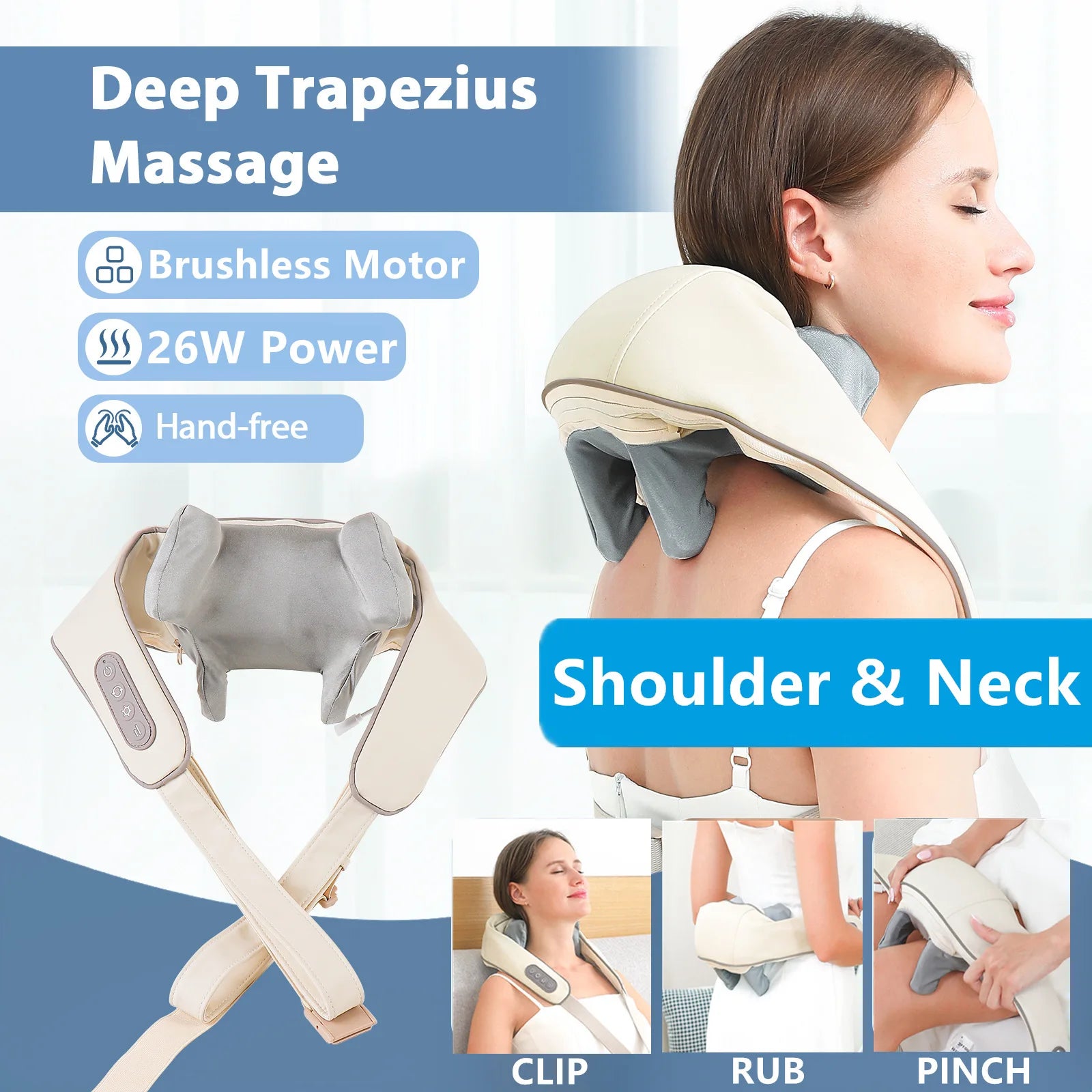 Deep neck massage