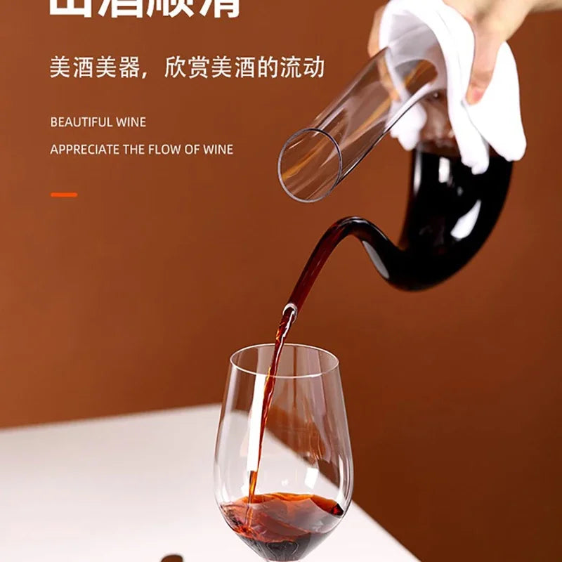 Handmade Crystal Wine Decanter (1500ML)