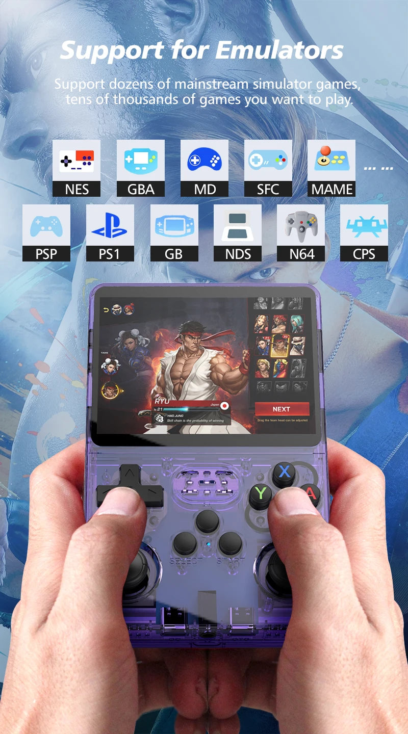 Retro gaming console with 20000+ games