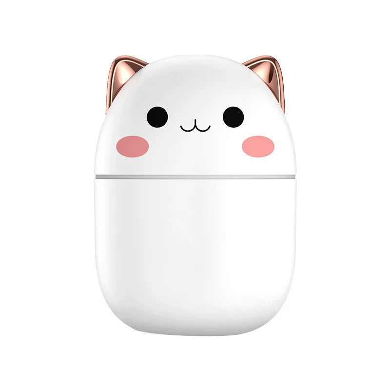 Cute cat Portable Air Humidifier (250ml)