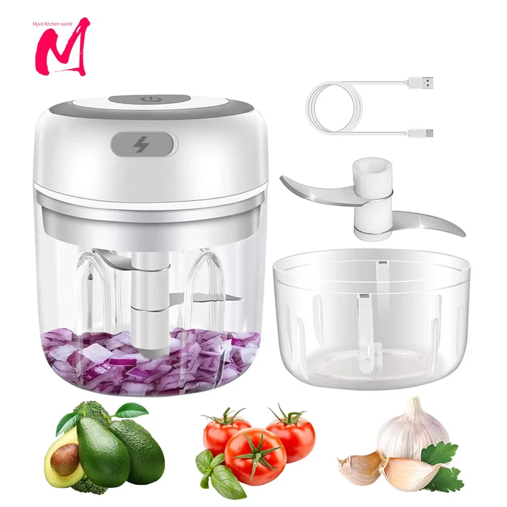Electric Kitchen Food Chopper (250ml)